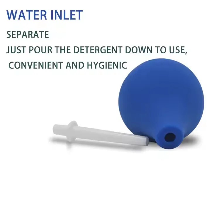 New Enema Rectal Shower Large Capacity Enema Ball Injection Anal Cleaning Kit, Reusable Anti Reflux Enema Anal Sex Adult Toy