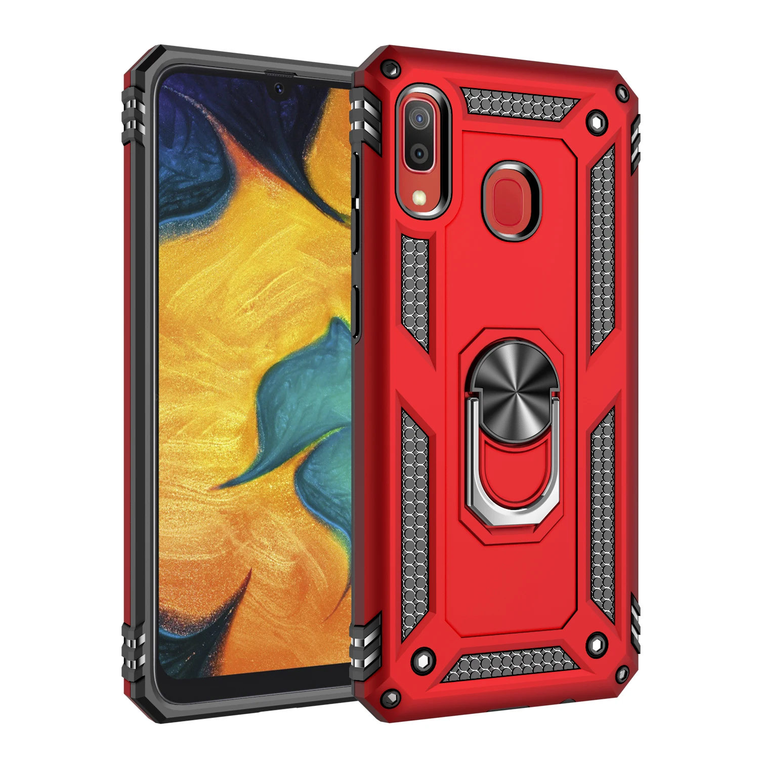  Чехол для A10 A20 Stylo 6 чехол с защитой от царапин из ТПУ ПК мобильного телефона Samsung A30 A40 A50 A11 A21 A01 iphone 12 pro