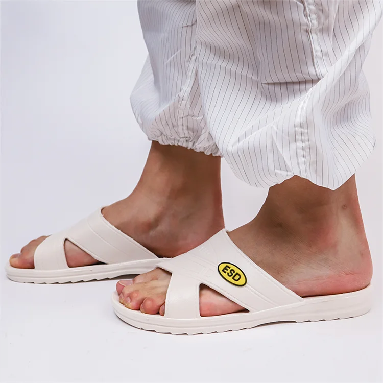 Популярная мастерская esd Тапочки Удобные spu ПВХ пены Антистатические Сандалии esd Тапочки