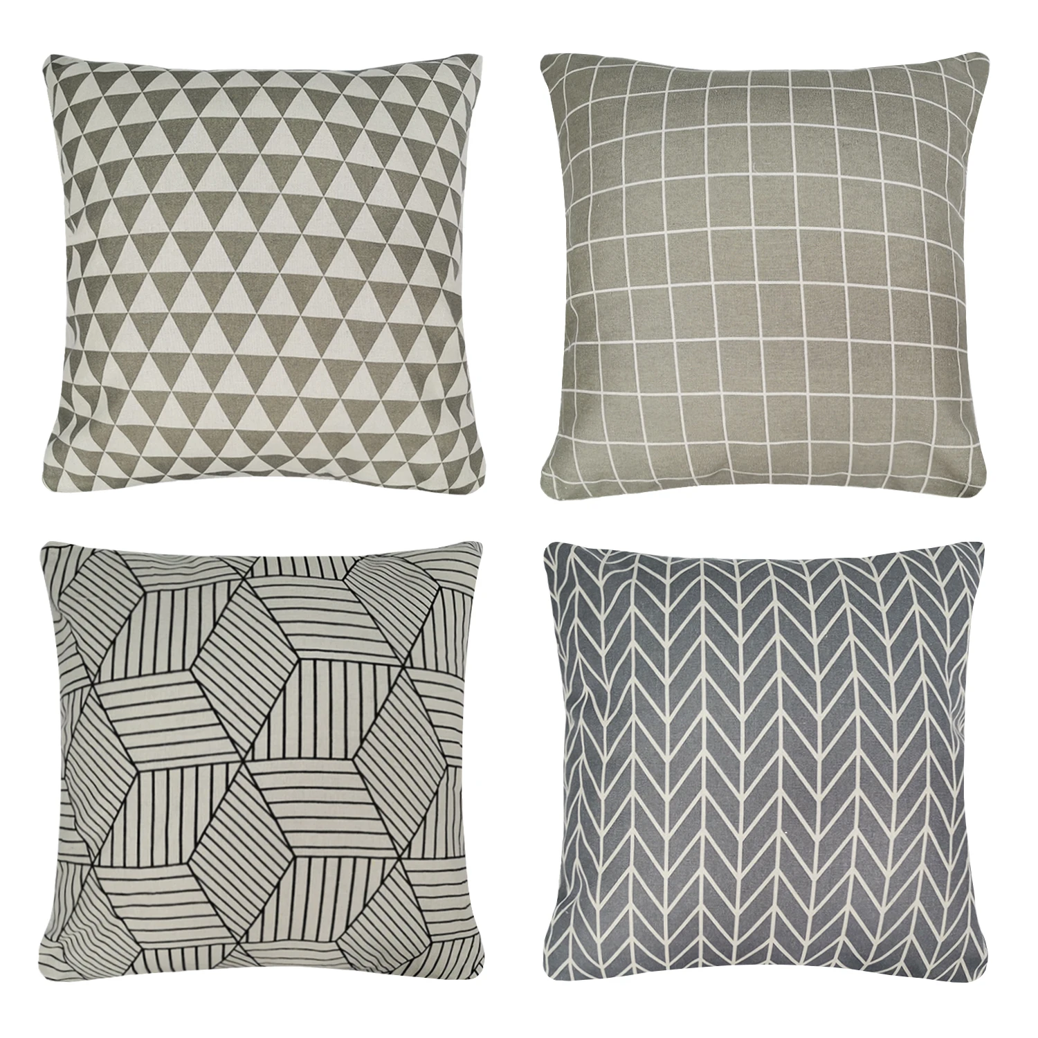 New Design Customized Printed Knitted Polyester Throw Pillow Cover Decorative Cushion