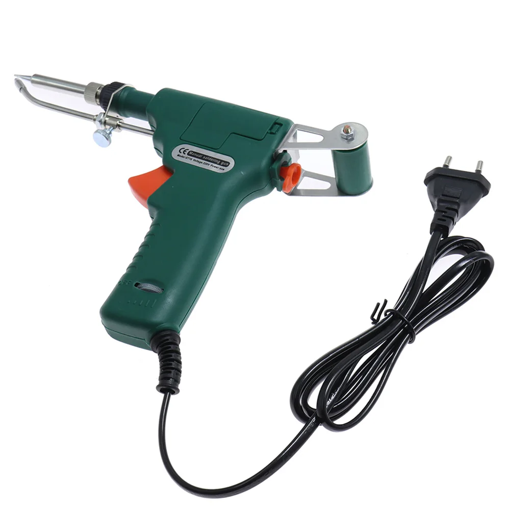 handskit   A18 110V/220V 60W Automatically Send Tin Gun Hand-held Soldering Iron with adjustable temperature