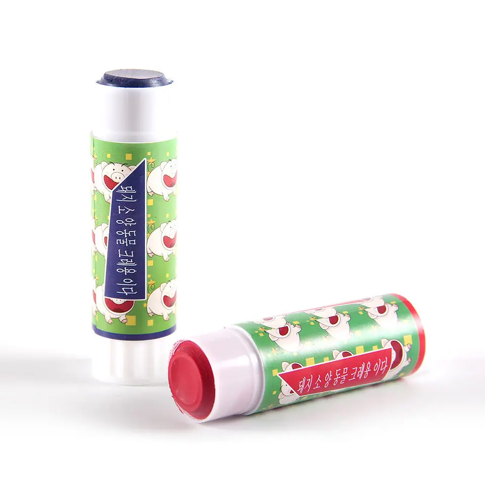 Colored Crayon Pig Sheep Calf Cattle Animal Marking Crayon Red Blue Green Stick