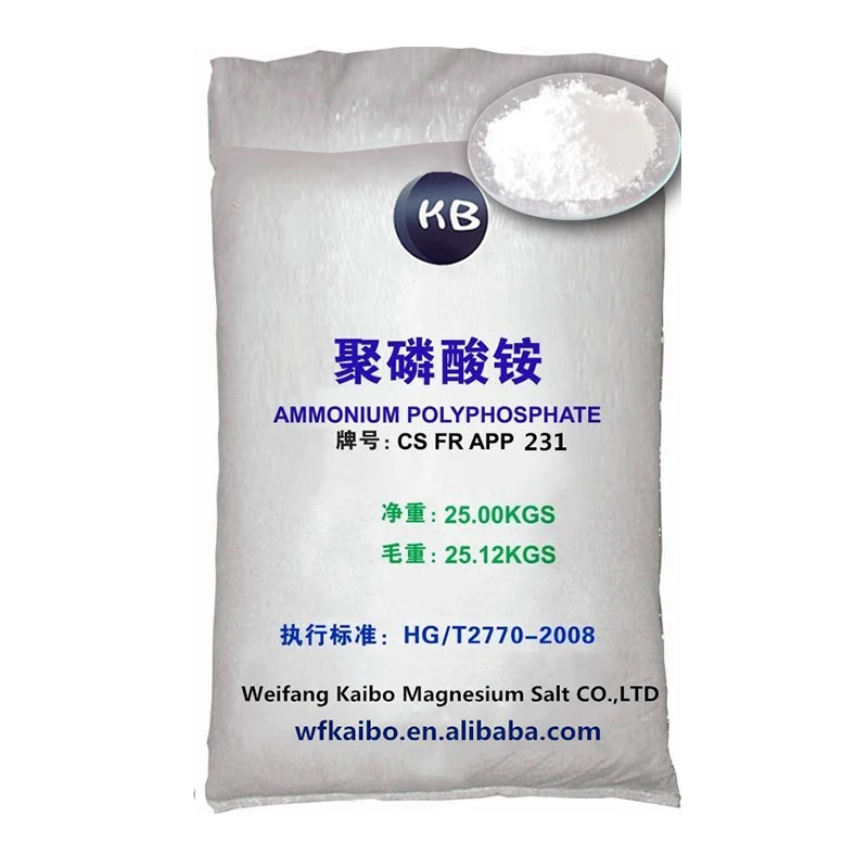 Import from China ammonium polyphosphate for fire retardant coatings