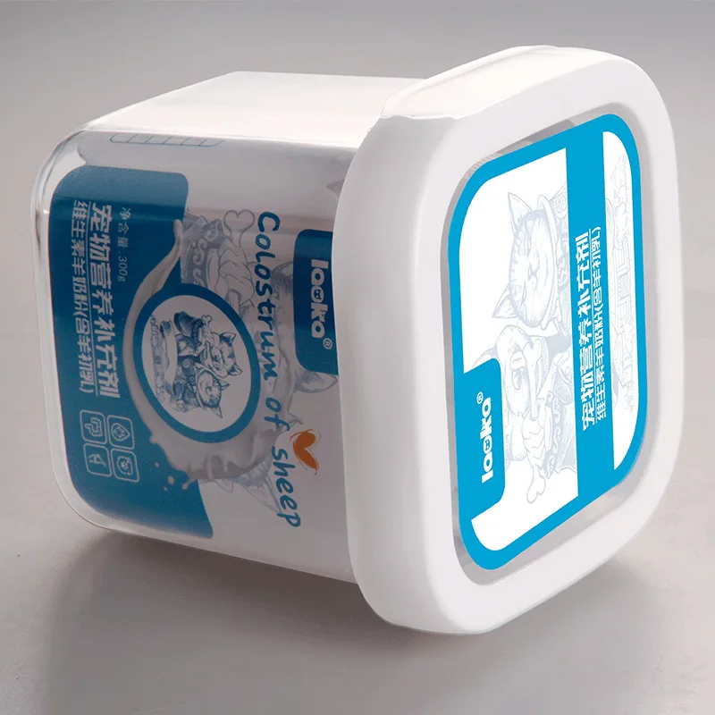 Colostrum for pets goat milk powder for dogs puppies newborn Teddy kittens nutritional supplements for kittens pet food