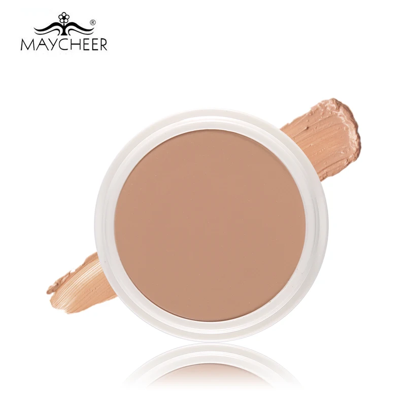 
MAYCHEER Brand Makeup Concealer Cream Hide Blemish Dark Circle Scars Acne Perfect Cover Make Up Face Foundation Cream SPF 30 