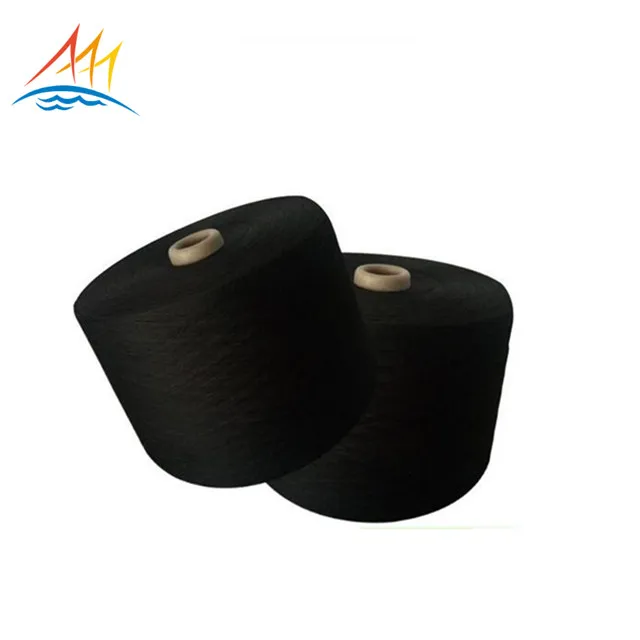 
China dyed color close virgin dope dyed 100% polyester yarn for fabric leather knitting 