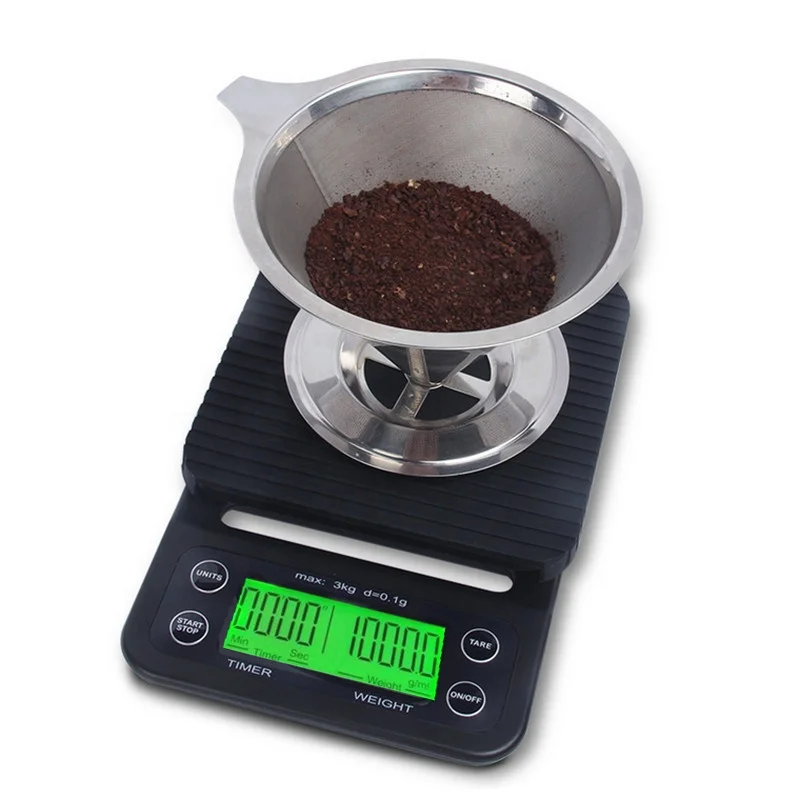  Q Ecocoffee капельные весы для кофе с таймером портативные электронные цифровые кухонные