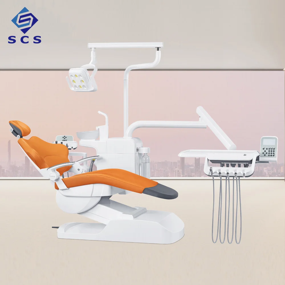 Высокое качество стоматологическое оборудование Электрический портативный стоматологический стул с дешевой ценой
