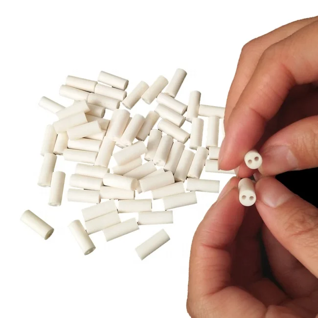 99 al2o3  alumina ceramic insulating tube for electric wire protection