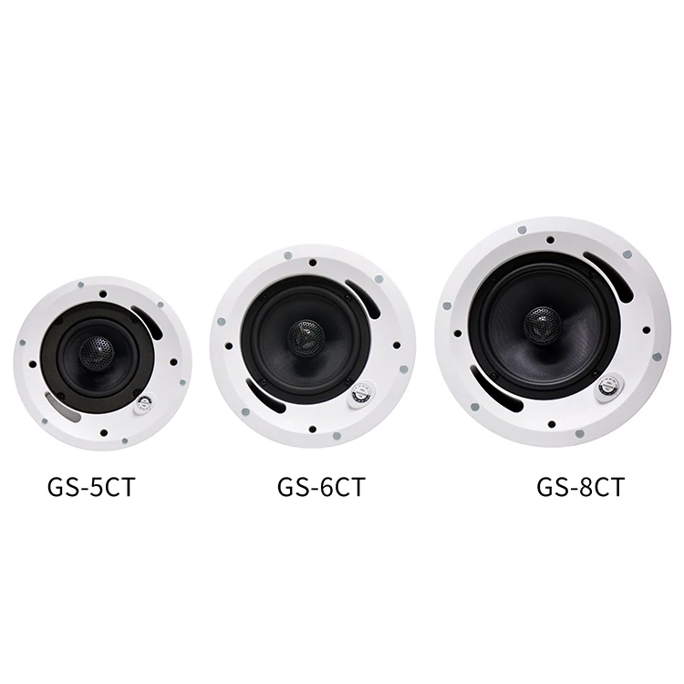 Thinuna GS-8CT высококлассный встроенный в потолок полный диапазон громкоговорителей общественная трансляция музыкальная Коммерческая аудиосистема