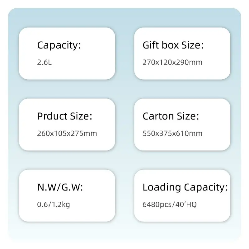 EC-268 Water Filter Pitcher with 1 Standard Activated Carbon Filter with Filter Life Reminder