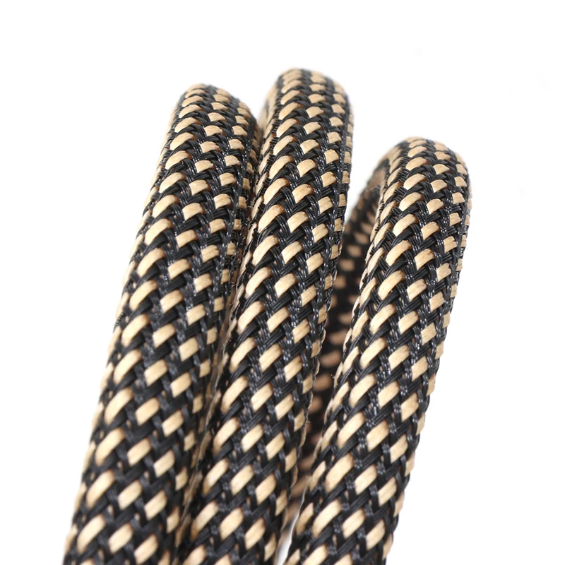 Braided 8mm Expandable Mesh Tube Protection Sleeve Fabric Cable Sleeves for 6mm-10mm Cable