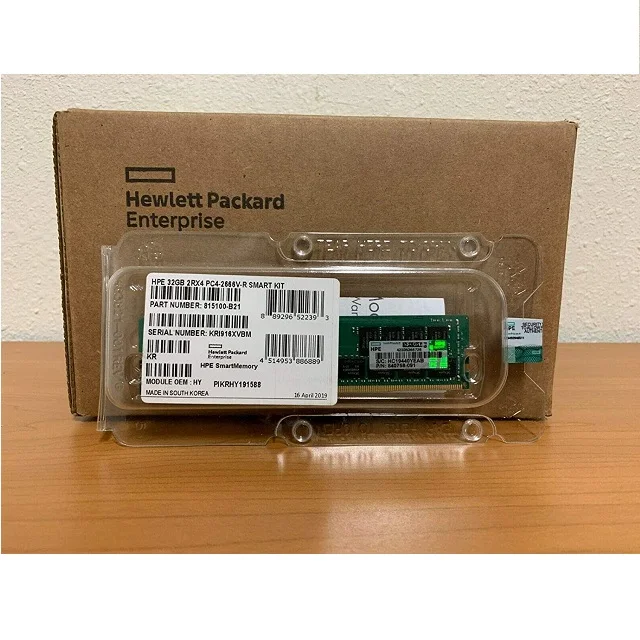 Brand New HPE P06035-B21 64GB 4R*4 DDR4-3200 Ram Used For DL360 Gen 10 Plus Server