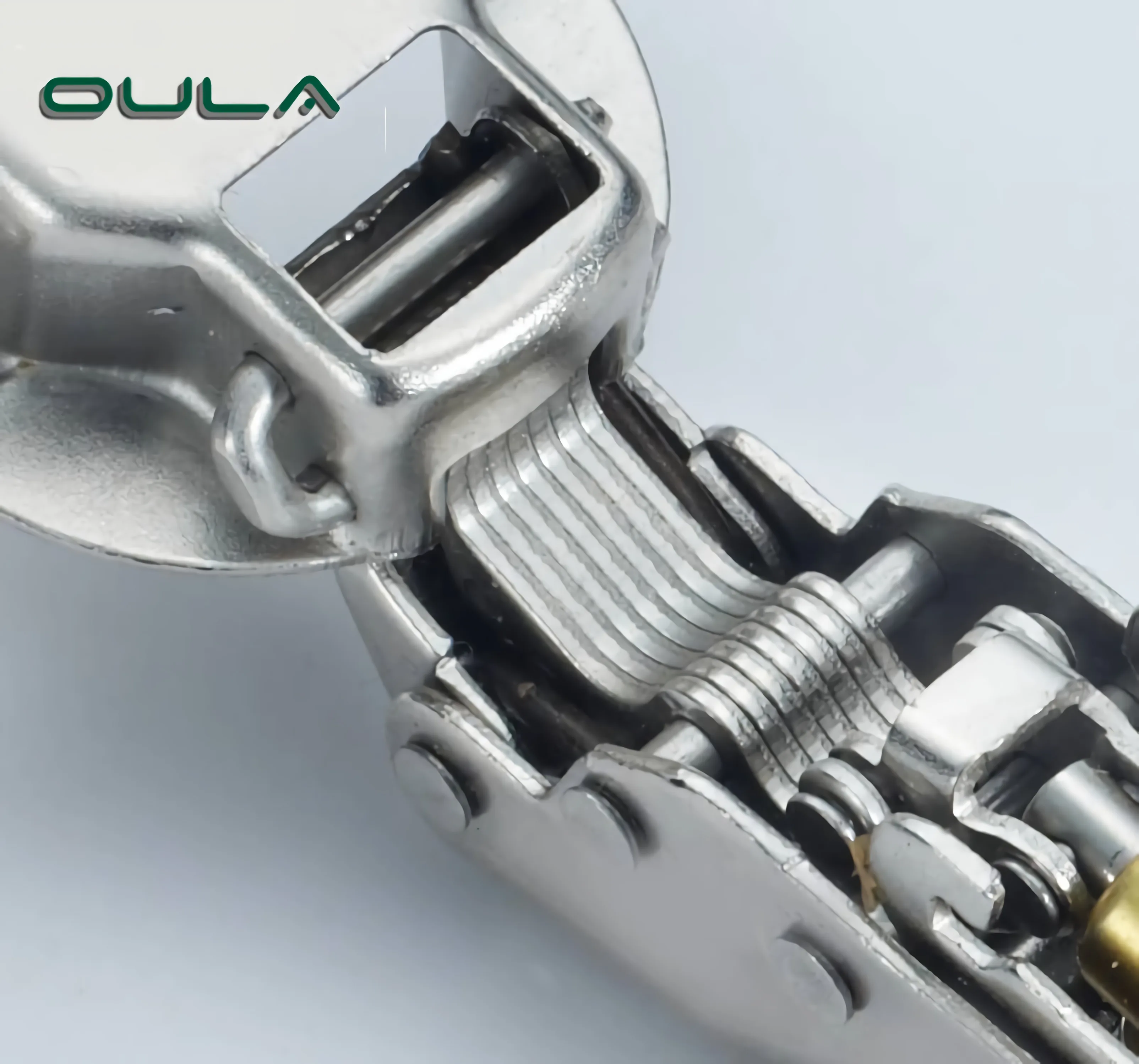 Factory custom soft close folding concealed hydraulic hinge furniture spring hinge for kitchen cabinet