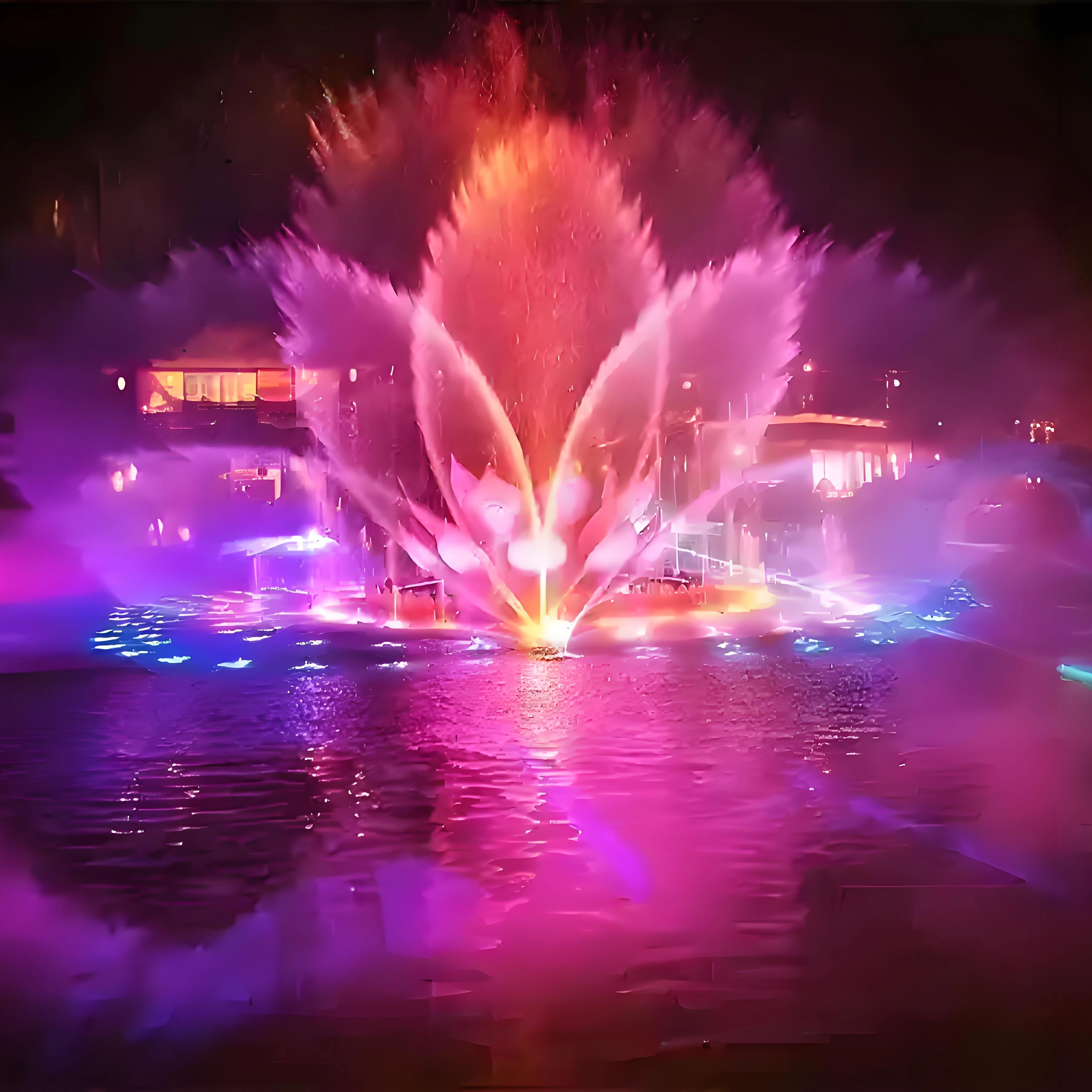 Programmable Controllable Large Music Dancing Water Fountain