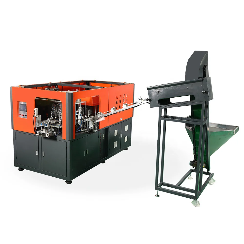 2cavity auto bottle pet blowing molding machine manufacturers 2500bph for 500ml plastic bottle making machine 2l