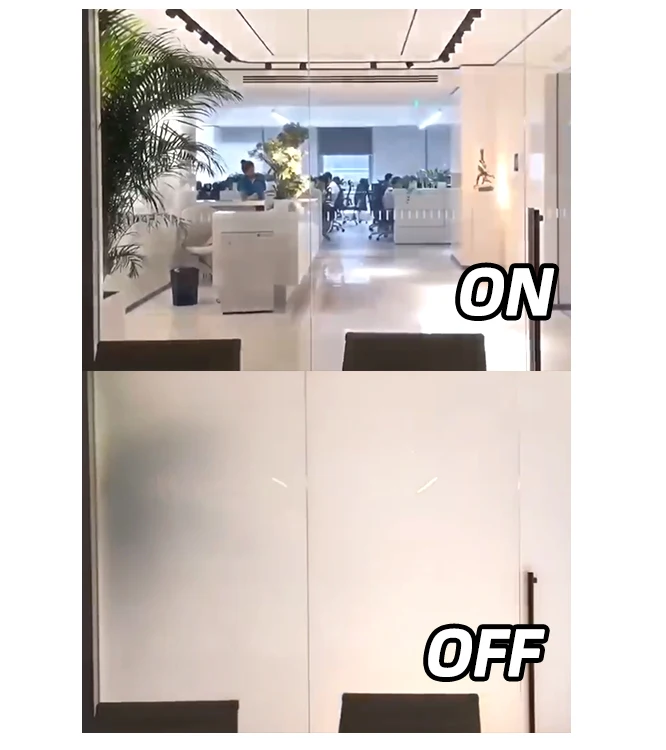 Factory High Quality Smart Window Film Pdlc Magic Glass Film For Glass