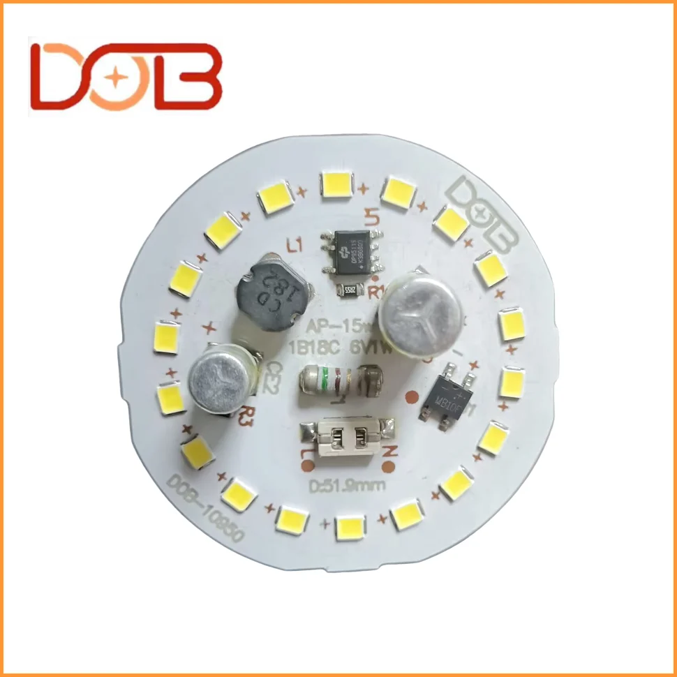 9W Wholesale 2835 SMD LED Light Module High Brightness DOB Green Yellow Blue Pink Quality Assured IP67/IP68 ROHS Certified 12V