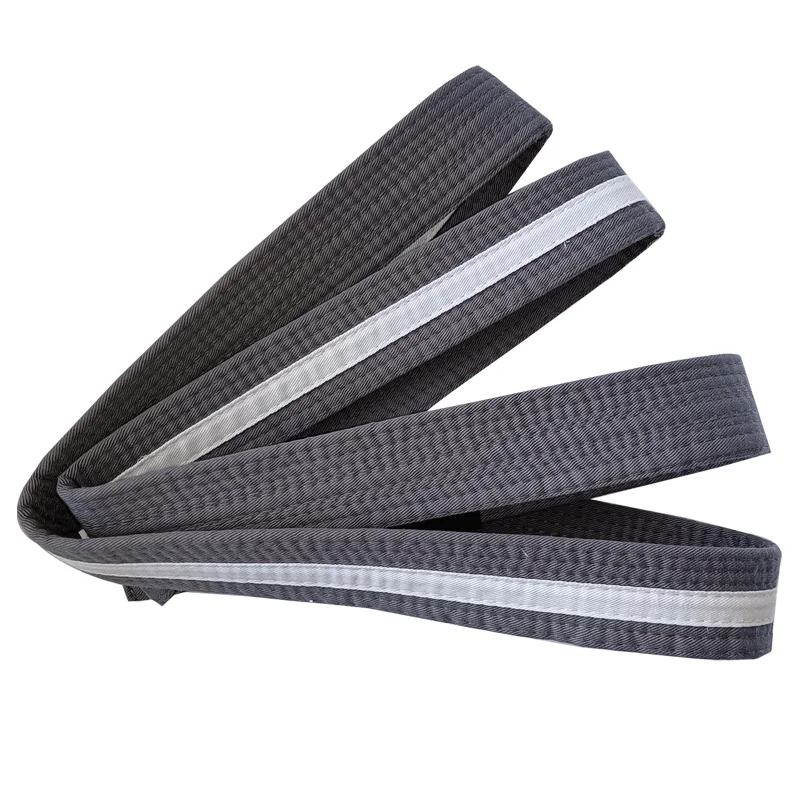 Woosung sample free shipping Manufacturers direct sale cheap cool karate black belts embroidery judo taekwondo belt