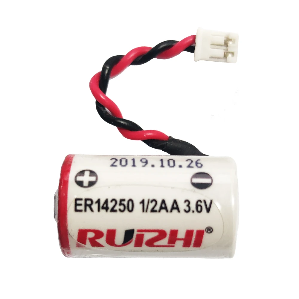 1/2 AA ER14250 3 6 V 1200mAh литиевая Li-socl2 цилиндрическая батарея для станков