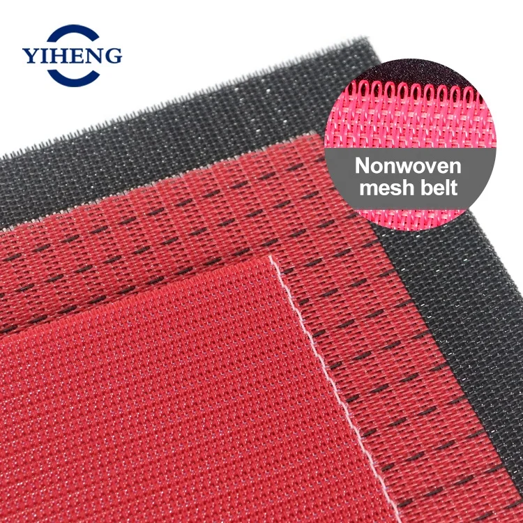 Conveyor belt monofilament plain woven non-woven mesh belt PET industrial wire mesh paper machine square hole polyester mesh