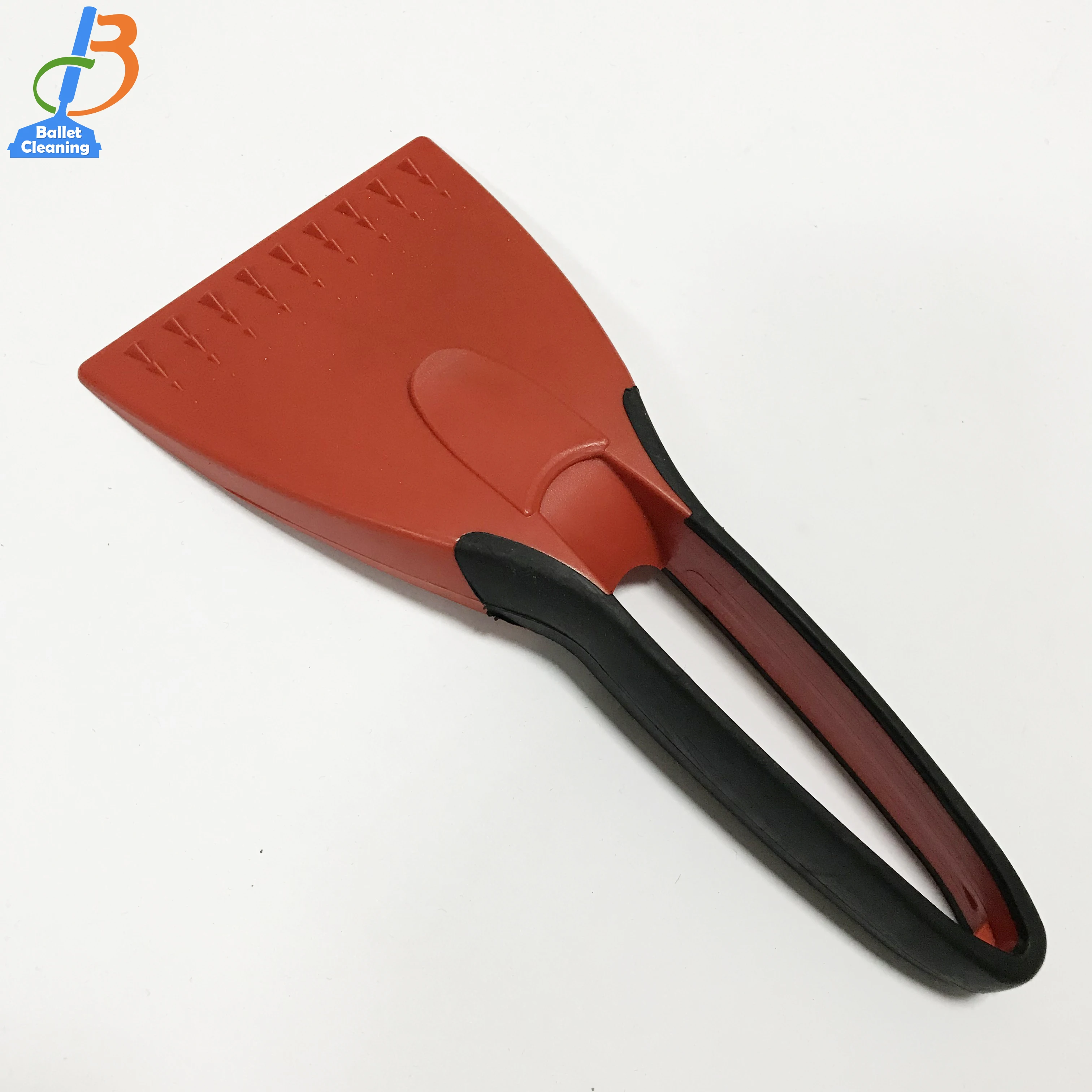 portable window tint tools snow-removing promotional high quality ABS TPR car ice saw car cleaning tools  plastic ice scraper