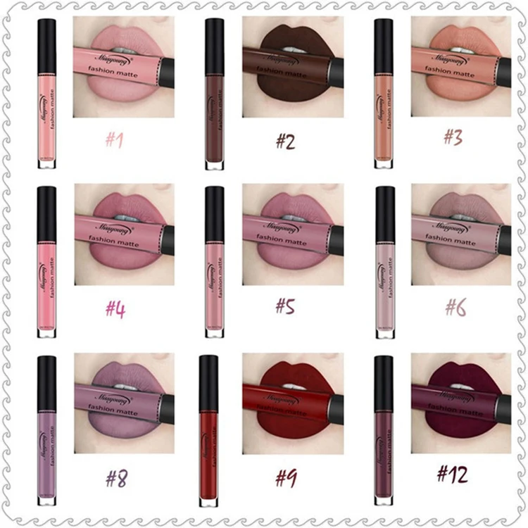 
New Design Purple Vendor Private Label Cosmetics Nude Color Wholesale Matte Liquid Lipstick 