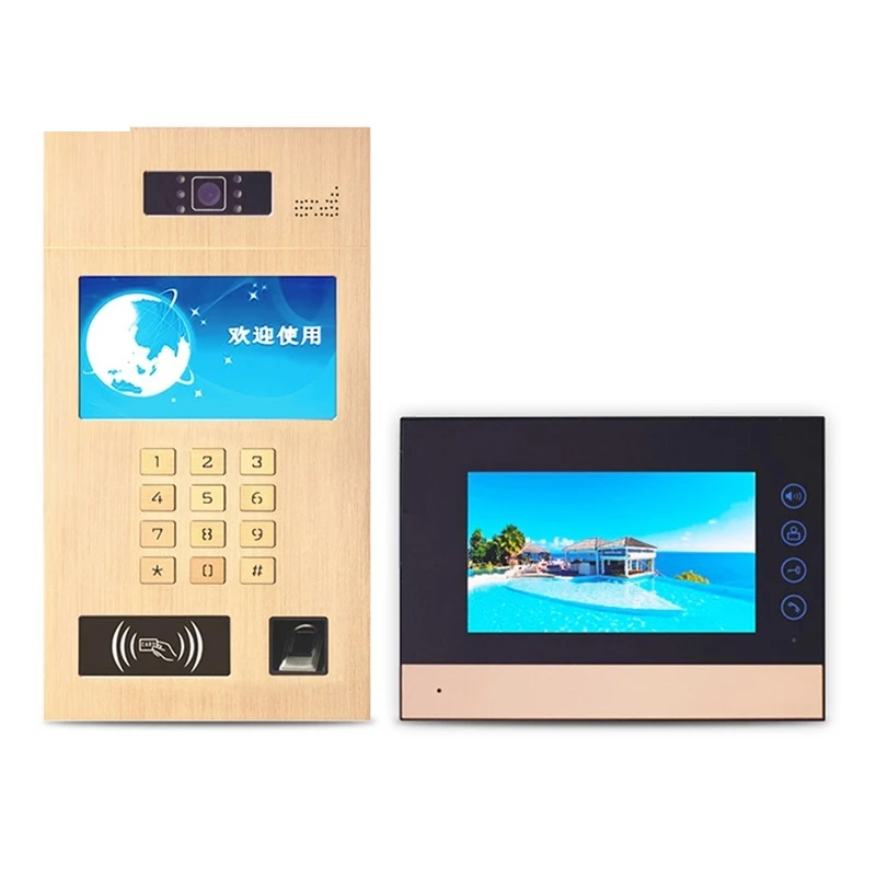 Professional Ip Multi with CE certificate Apartment Video Door Phone Intercom System