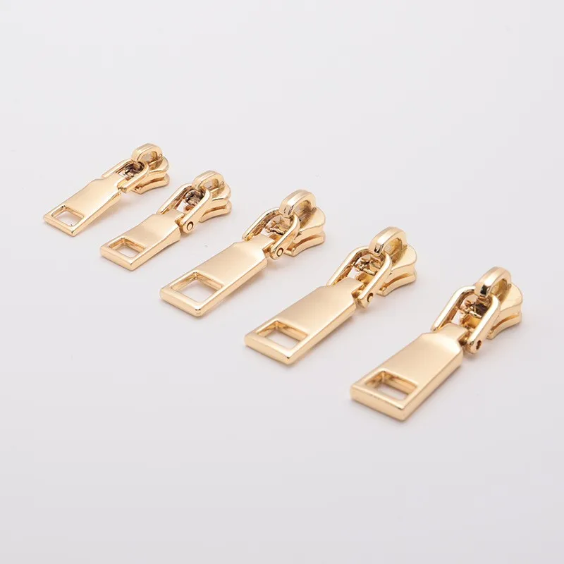 Прямая поставка от производителя, фурнитура для сумок, брендовые съемники на молнии с металлической головкой, локомотивные слайдеры на молнии № 5