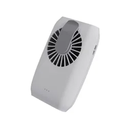 2021 new type hanging waist type fan USB charging portable mini fan hanging neck outdoor fan