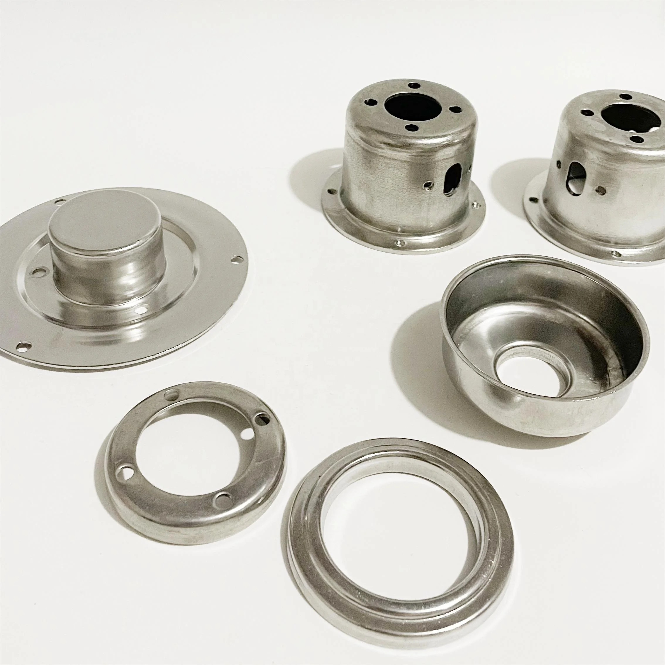 Bespoke Plate Covers Deep Draw Stamping Parts Metal Stamping Service 304 316 Stainless Steel Plate Covers