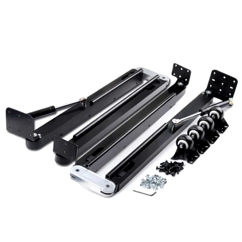 Factory sales multi-function dining table functional brace folding invisible table hinges telescopic