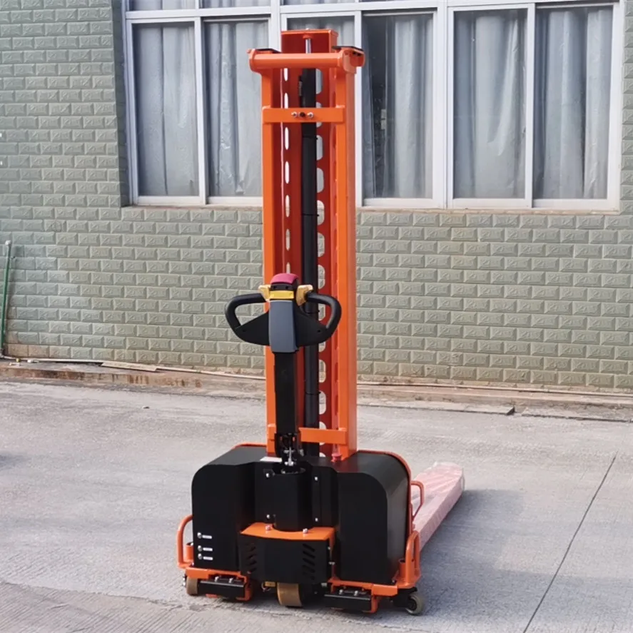 Weliftrich 0.5ton 0.7ton 1ton 500 кг 700 1000 полный электрический портативный само загружающийся Штабелер Электрический подъемный вилочный