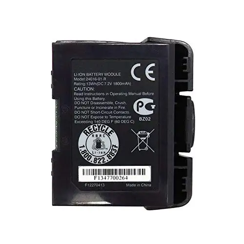 huiyuan 7.2V 1800mAh OEM 24016-01-R POS Battery Compatible to VeriFone VX670 VX680 Wireless Terminal ATM Machine 24016-01-R
