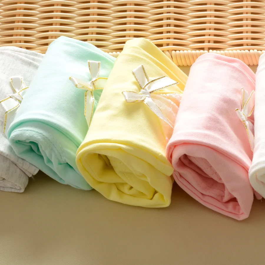 Леггинсы для девочек весна-лето кружевные укороченные брюки с бантом