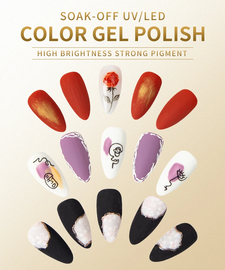 Wholesale Private Labeling Camouflage Buildering Nail Extension Uv Gel Lacquer Jelly Acrylic Soak Off Gel Nail Art Decoration 5G