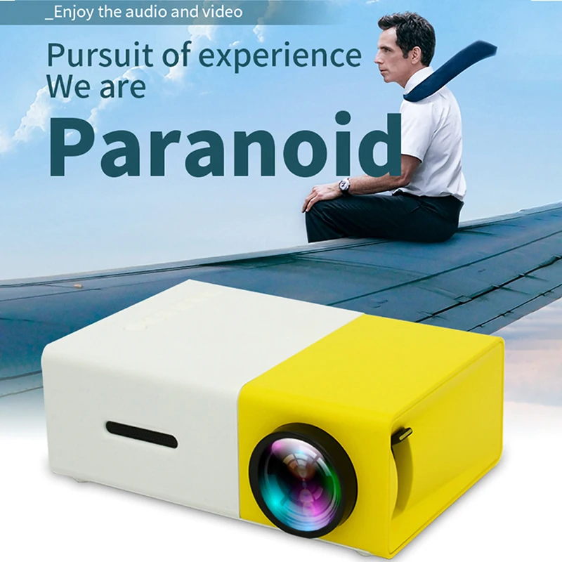 Small Mobile Petit Pico Projecteur Smart Portable Android Led 1080P Native Strong Portable Yg 300 Yg300 Mini Projector