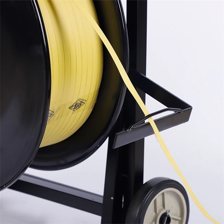 Hot Sale Factory Supply Q235 Steel Strapping Cart & Dispenser for 16''*3'' Polyester (pet) and 16''*6''polypropylene (pp)