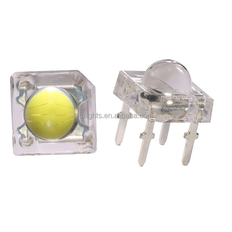 RZXLED Shenzhen Manufacturer  0.2w Ultra Bright 5mm Pink Bread Top Piranha Super Flux 5mm-dip-leds