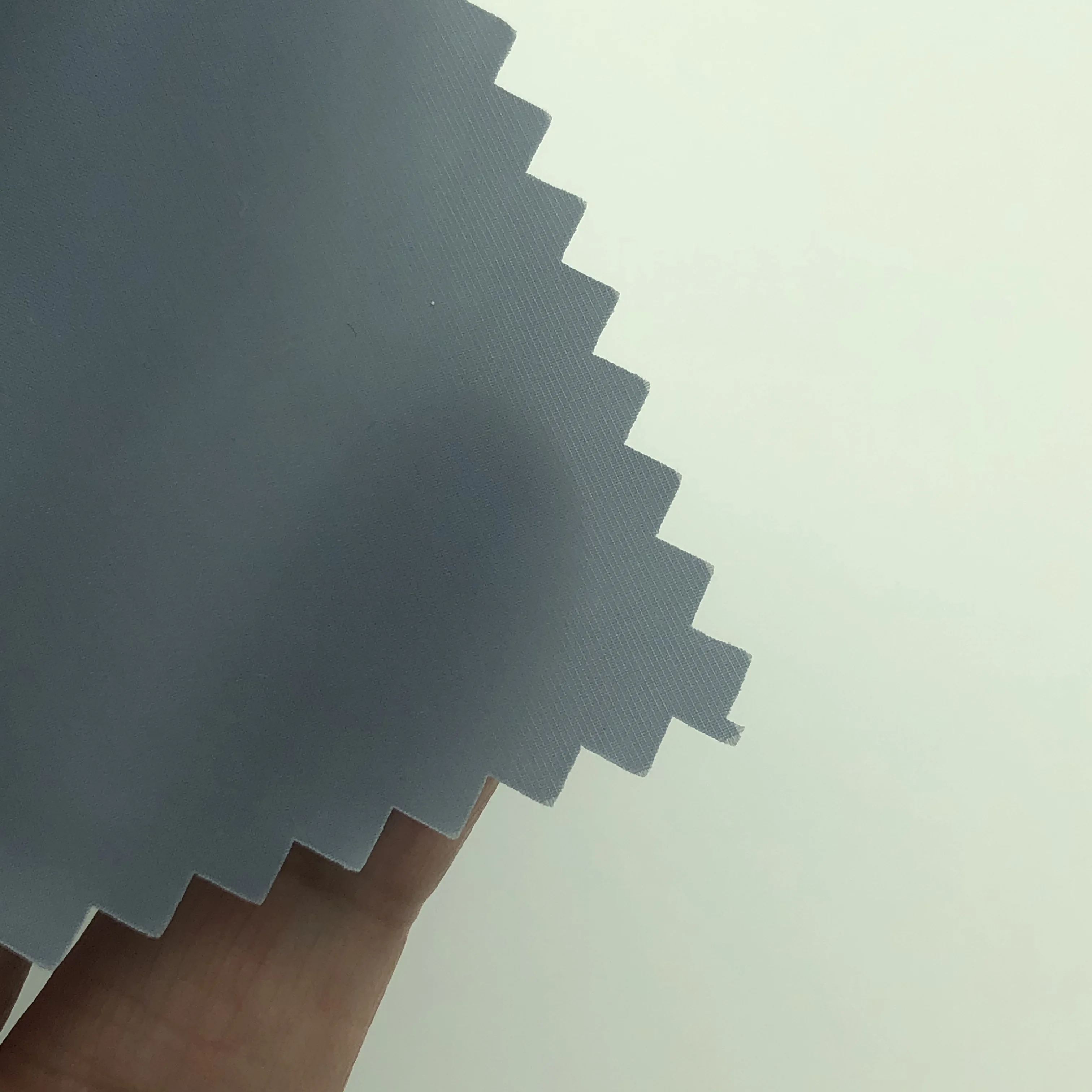 100 nylon taffeta grey fabric recycled fabric for down coat for bag