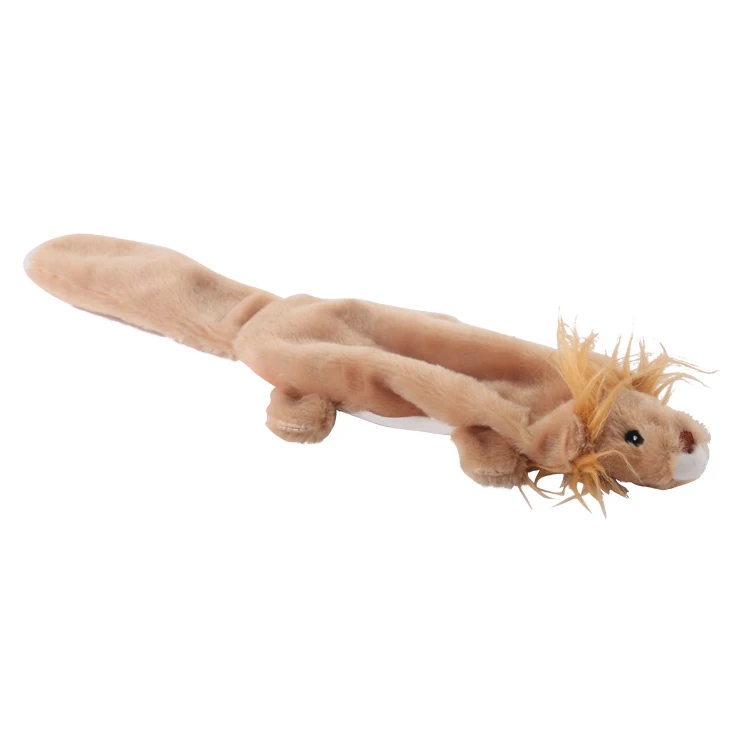 D King Chinese Manufacturer of Pets Supplies Tough Plush stuffing free Interactive indestructible Chewing Squeaky Toys for Dogs