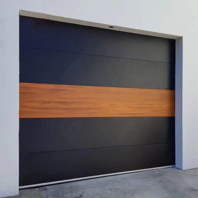 Modern Intelligent Panel Manufacturing Automatic Gate Residential Sectional Garage Doors For Homes