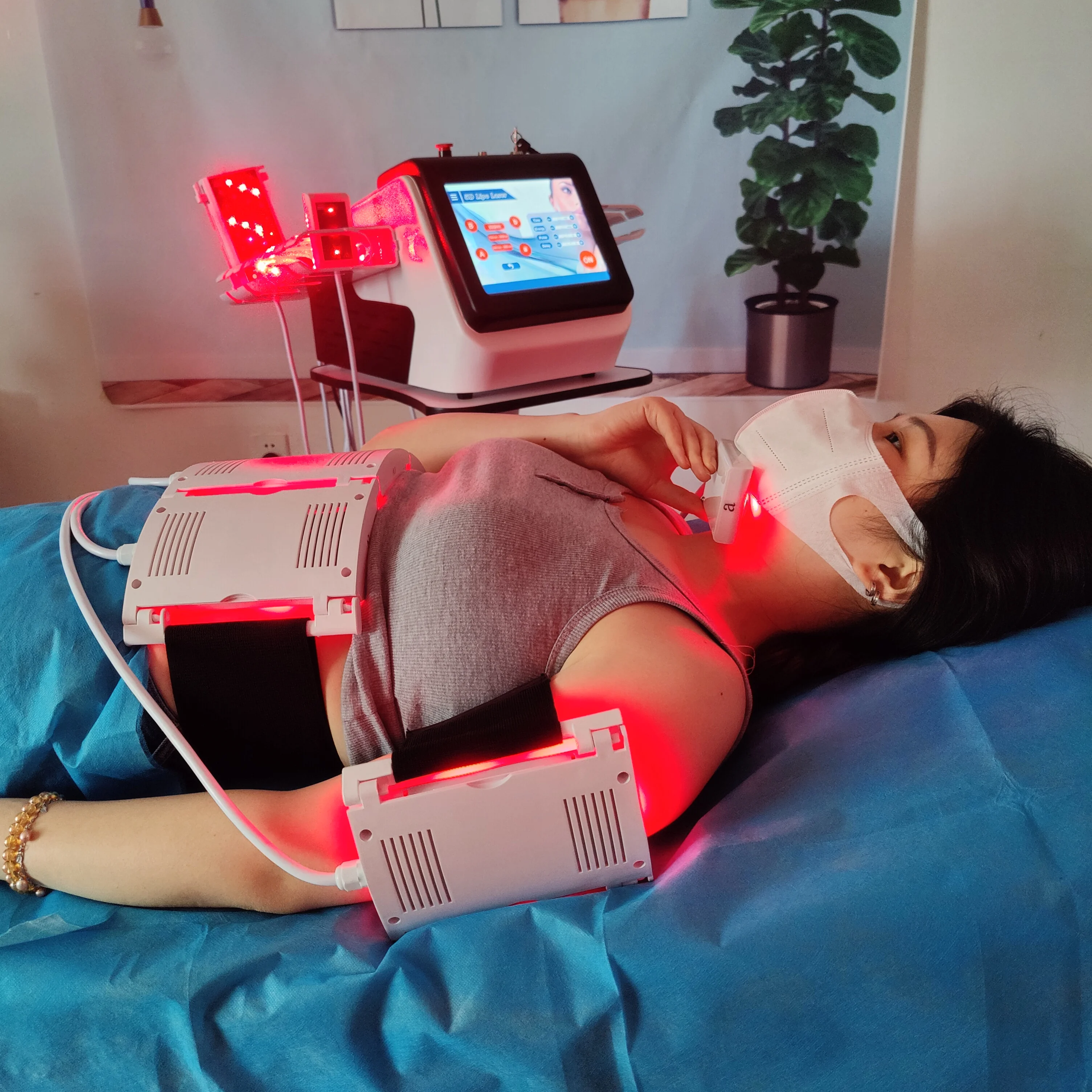 Professional portable 980 nm slimming lipolaser 650nm diode lipo laser