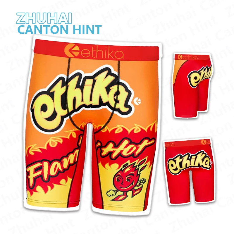 
Canton Hint Ethika Flamin hot sport men underwear ethika 2021 new arrival wholesale vendor custom boxers briefs 