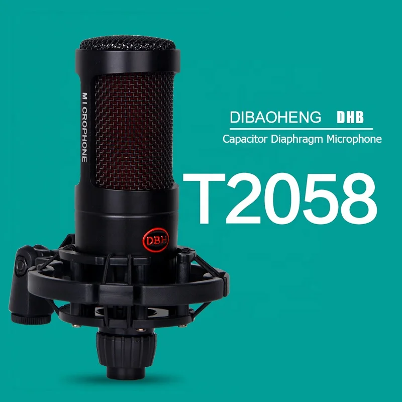 Bayatu Professional Streaming Singing Mic Desktop Studio Recording Usb Condenser Gaming Microphone Kit With Arm Boom Stand