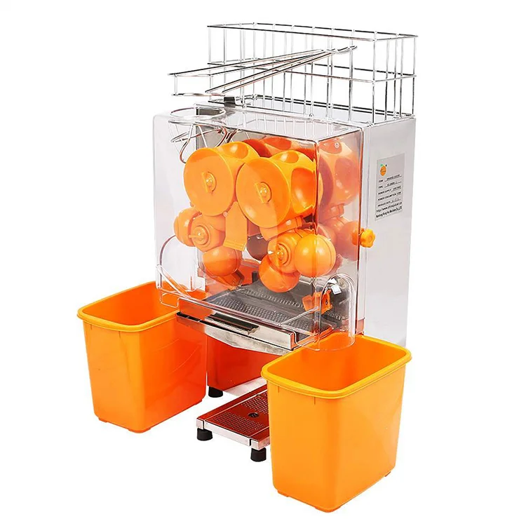 Practical high-efficiency commercial automatic fruit drink machine professional electric orange juice machine