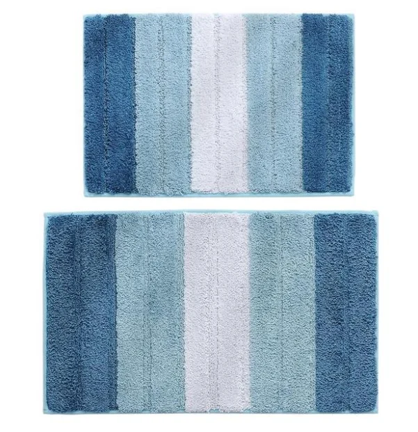 
Ready To Ship Super Soft Fluffy Carpets Foam Anti-slip Bathroom Carpet Rug 