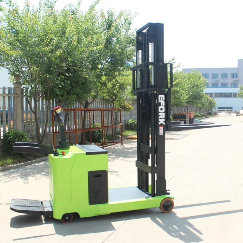 
Flexible Well-Operated Counterbalanced Battery Powerful Electric Standing Stacker Pallet Stacker 
