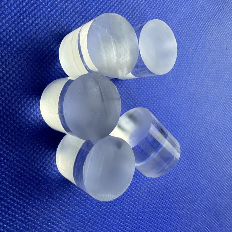 Custom high purity quartz light guide rod Corrosion resistant quartz glass rod in various sizes