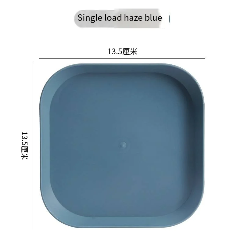 Wholesale Japanese household bone spitting dish Creative plastic plate thickenedsmall  square plate snack  fruit gift plate